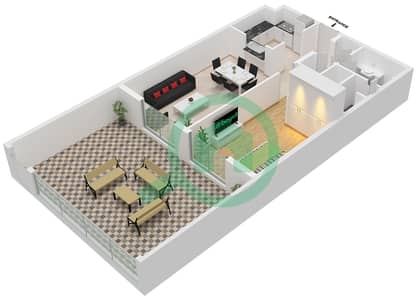 The Stella Residence - 1 Bedroom Apartment Unit 05 FLOOR 1 Floor plan The Stella Residence - 1 Bedroom Apartment Unit 05 FLOOR 1 Floor plan