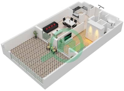 The Stella Residence - 1 Bedroom Apartment Unit 09 FLOOR 1 Floor plan The Stella Residence - 1 Bedroom Apartment Unit 09 FLOOR 1 Floor plan
