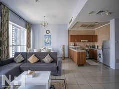 شقة في برج سلافة،دبي مارينا 1 غرفة 1250000 درهم - 13934194