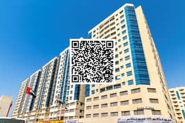 “شقة غرفة وصالة بأسعار معقولة في برج الموند، جاردن سيتي عجمان | للإيجار | بدون موقف سيارات”