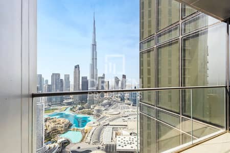 2 Bedroom Apartment for Rent in Downtown Dubai, Dubai - Top Floor | Burj and Fountain Views | Serviced Apt 2 Bedroom Apartment for Rent in Downtown Dubai, Dubai - Top Floor | Burj and Fountain Views | Serviced Apt