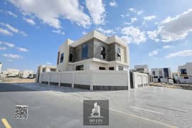 سكن راقٍ لعائلتك فيلا كورنر – مقابل مسجد - مساحات واسعة – تكييف مركزي صالة كبيرة + مجلس + مطبخ عصري