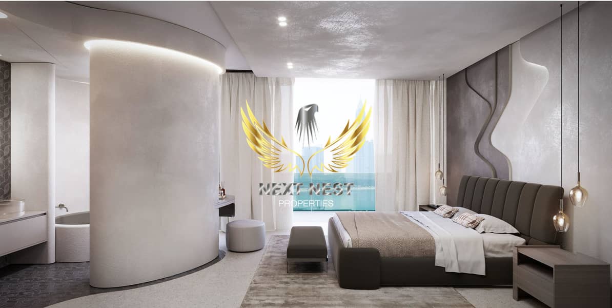 Natuzzi's Touch: 3-Bedroom Apartment in DubaI Islands