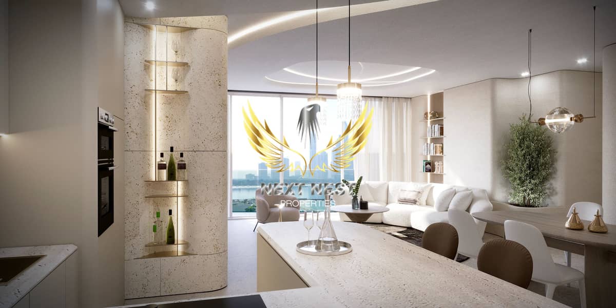 Natuzzi's Touch: 3-Bedroom Apartment in DubaI Islands