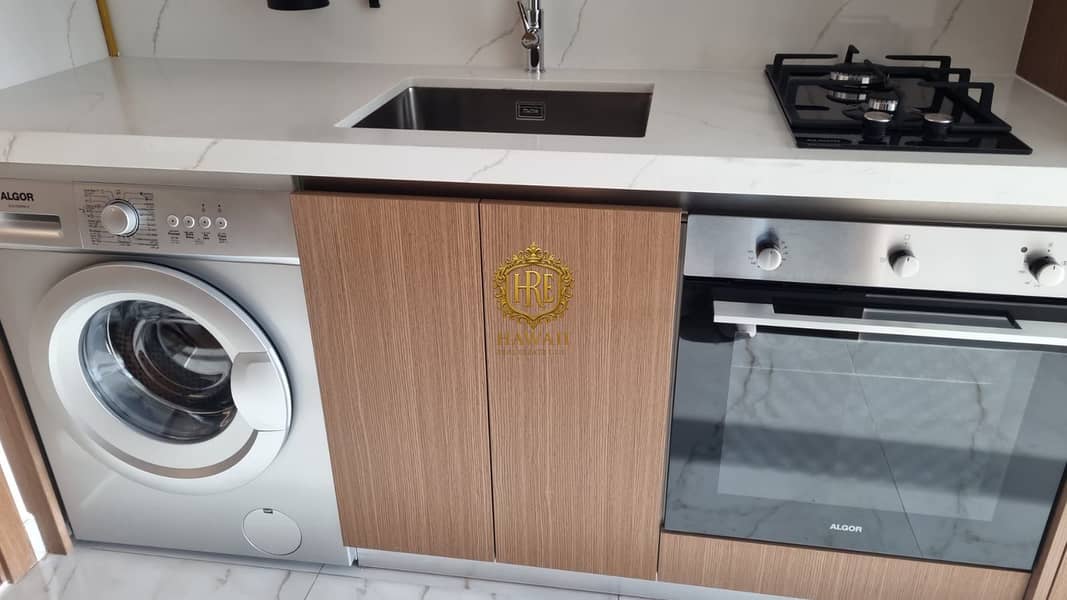 12 Cheques | Semi Furnished | Brand New| Pool View