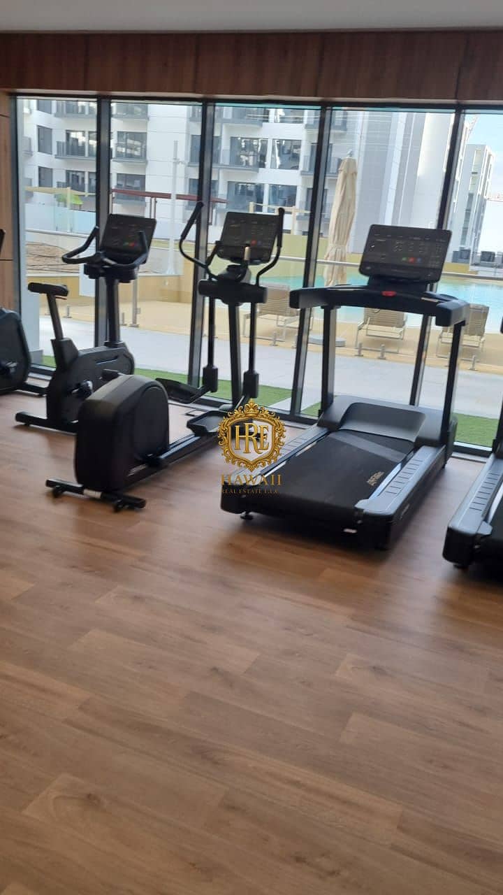 12 Cheques | Semi Furnished | Brand New| Pool View - Image 7