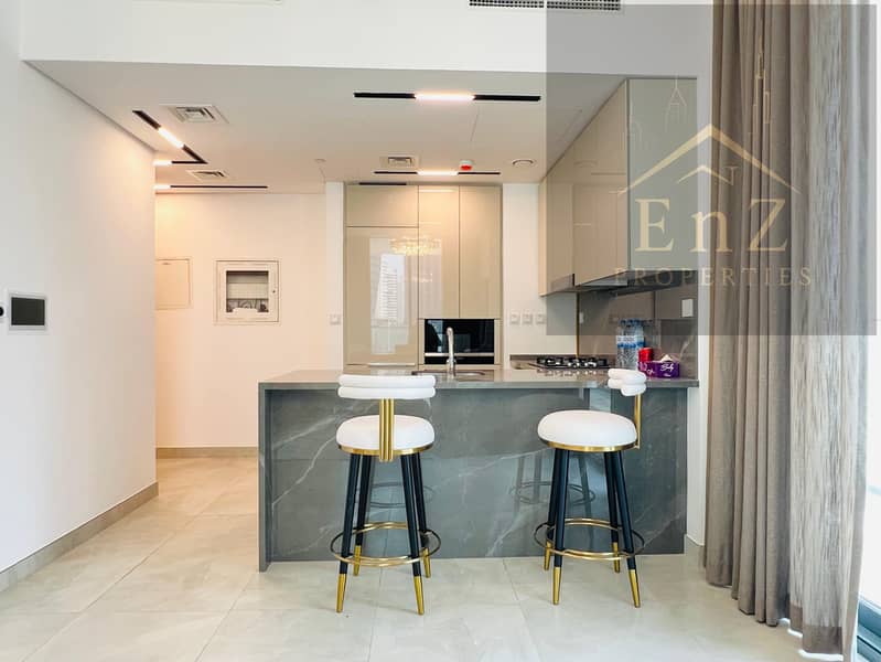 Amazing Pool + Canal View Fully Furnished 1 Bedroom 2 Bath | Ready to Move |