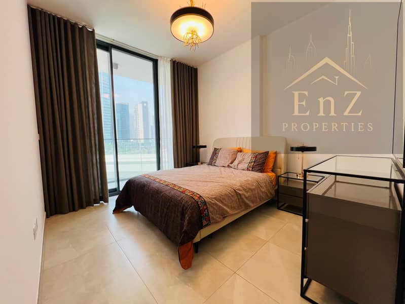 Amazing Pool + Canal View Fully Furnished 1 Bedroom 2 Bath | Ready to Move |