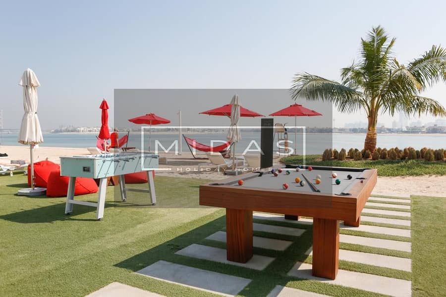 Palm and Sea Views | Balcony I Beach Access - Image 16