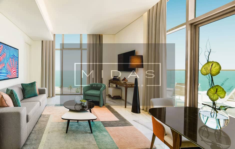 Modern | Sea View | Balcony I Private Beach Access