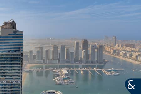 4 Bedroom Apartment for Sale in Dubai Marina, Dubai - Highest Duplex Penthouse | Palm & Sea Views