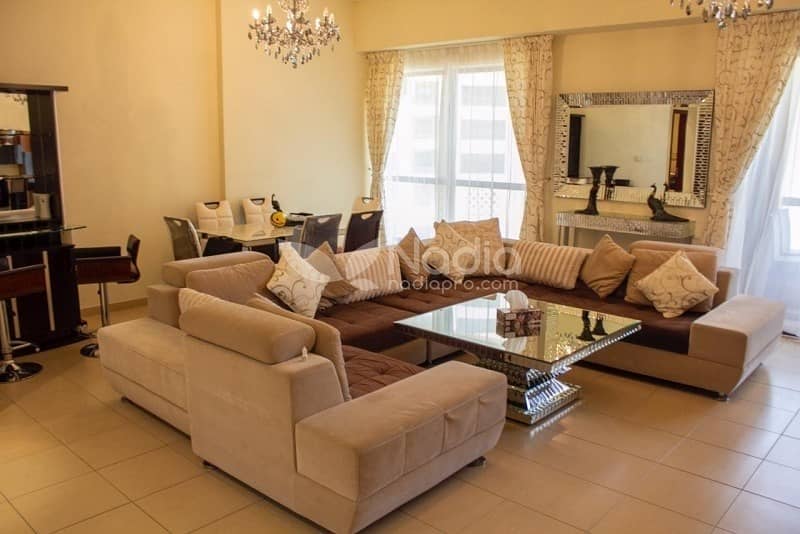 Fully Furnished 2BR+ Laundry | Full Sea View | Rimal 1 | JBR