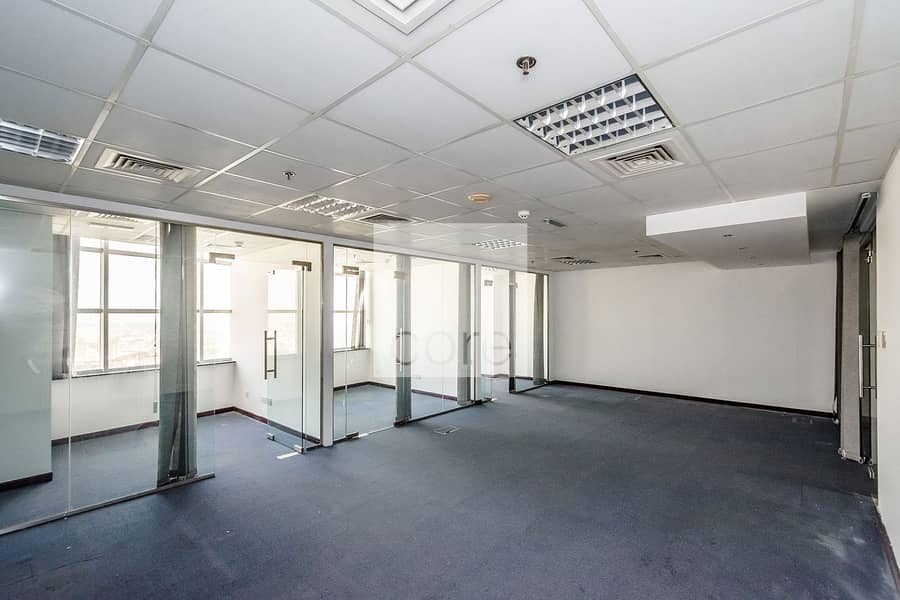 Fitted with partitions office in Mazaya BB2