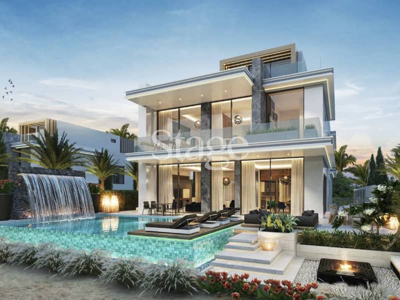 Private Beach Living | DAMAC Islands 2 | Rare 5BR - Image 1