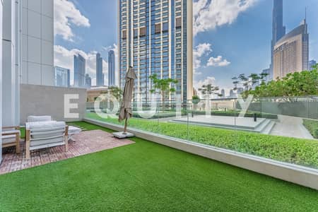 2 Bedroom Flat for Sale in Za'abeel, Dubai - Rare Garden Unit | Burj Khalifa Views | Vacant