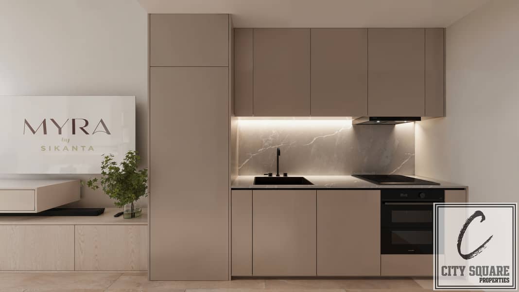 Elegant Studio | Balcony + Smart Home Features | 40/60 Payment Plan - Image 3