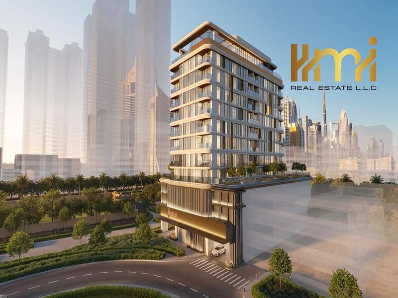 Burj Khalifa View | Next to Metro | 20:80 Payment Plan | Fully Furnished | Limited Units - Image 2