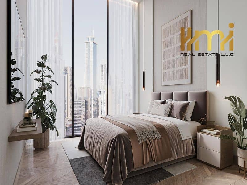 Burj Khalifa View | Next to Metro | 20:80 Payment Plan | Fully Furnished | Limited Units - Image 6