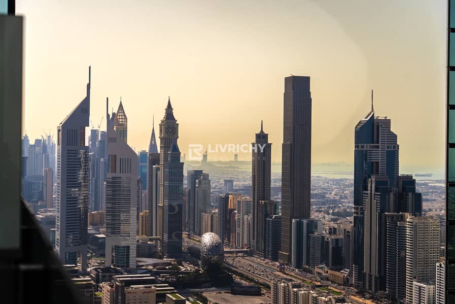 Photo inspiration: Skyline Apartments With High Floor View Reference: Luxury Duplex High Floor Skyline View
