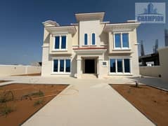 Ready to Move Brand New 5BR Villa With 2 Maids Room | Laundry Room | Rriver room | Garden area