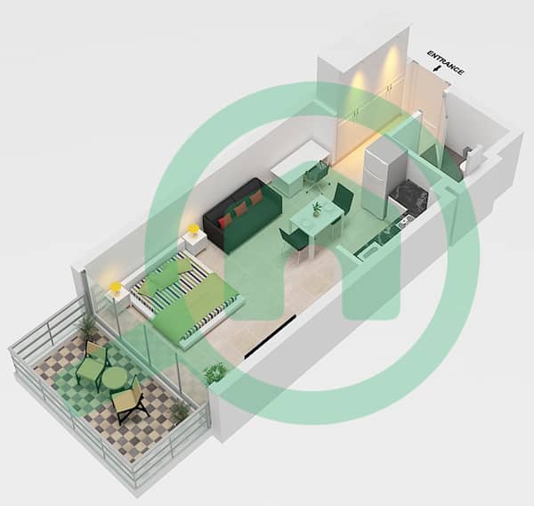 Type A Floor 3,5,7,13,15,17,23,25