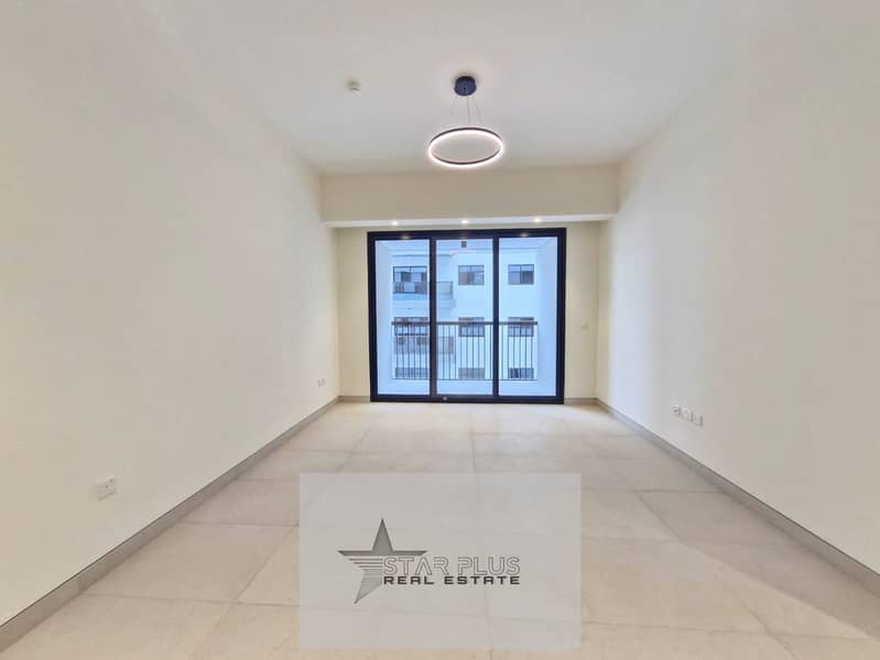 BRAND NEW SPACIOUS 1 BEDROOM APARTMENT WITH CLOSED KITCHEN,2 BALCONIES HAVING GYM,POOL AND COVERED PARKING.