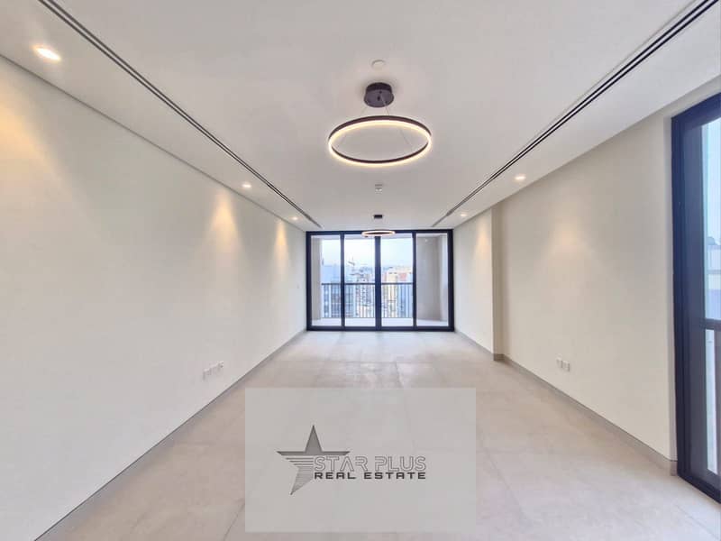 BRAND NEW SPACIOUS 2 + MAID ROOM WITH SPACIOUS LIVING ROOM,BIG CLOSED KITCHEN HAING GYM,POOL AND COVERED PARKING.