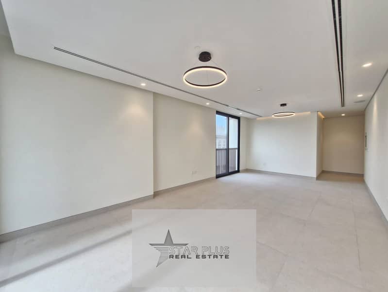 BRAND NEW SPACIOUS 2 + MAID ROOM WITH SPACIOUS LIVING ROOM,BIG CLOSED KITCHEN HAING GYM,POOL AND COVERED PARKING.