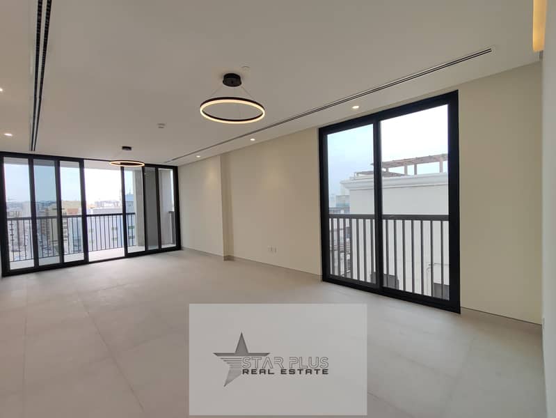 BRAND NEW SPACIOUS 2 + MAID ROOM WITH SPACIOUS LIVING ROOM,BIG CLOSED KITCHEN HAING GYM,POOL AND COVERED PARKING.