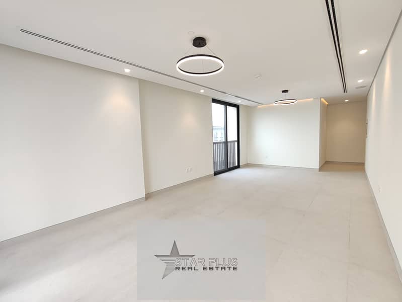 BRAND NEW SPACIOUS 2 + MAID ROOM WITH SPACIOUS LIVING ROOM,BIG CLOSED KITCHEN HAING GYM,POOL AND COVERED PARKING.