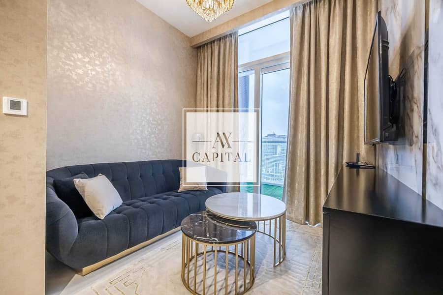 High Floor | Stylish | Furnished | Canal View