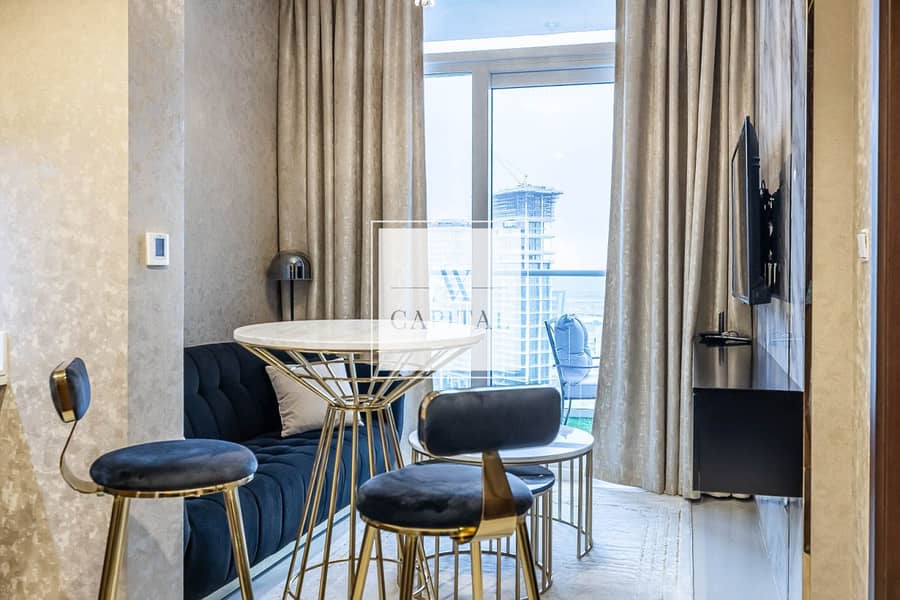 High Floor | Stylish | Furnished | Canal View