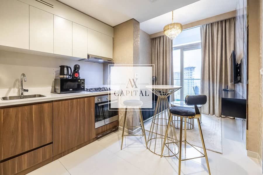 High Floor | Stylish | Furnished | Canal View
