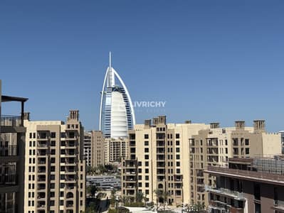 3 Bedroom Flat for Rent in Madinat Jumeirah Living, Dubai - Burj Views | High Floor | 3 Beds Plus Maids