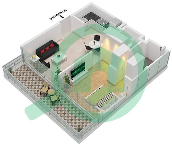 Type A Unit 1 Floor 7-19,22-33 Type A Unit 1 Floor 7-19,22-33