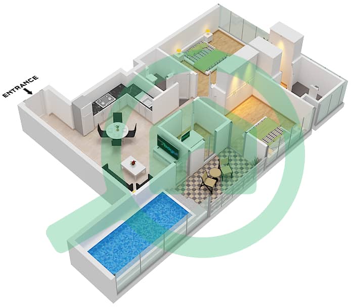 Type A Unit 8 Floor 5-19,22-26
Unit 7 Floor 20-21
Unit 6 Floor 27-28
Unit 5 Floor 29-31 Building 2 - 2 Bedroom Apartment Type/unit A / UNIT 5-8 FLOOR 5-31 Floor plan Type A Unit 8 Floor 5-19,22-26
Unit 7 Floor 20-21
Unit 6 Floor 27-28
Unit 5 Floor 29-31 interactive3D
