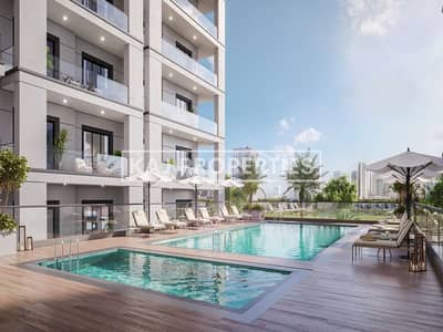 2 Cпальни Апартамент Продажа в Аль Фурджан, Дубай - Avenue 7_Swimming Pool. jpeg 2 Cпальни Апартамент Продажа в Аль Фурджан, Дубай - Avenue 7_Swimming Pool. jpeg