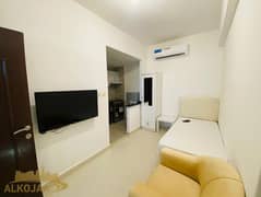 Smart Fully Furnished Studio In Muroor near mushrif mall, / 3.8 Monthly