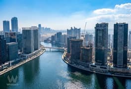 شقة في بنينسولا ثري،بينينسولا،الخليج التجاري 1 غرفة 2300000 درهم - 14083177