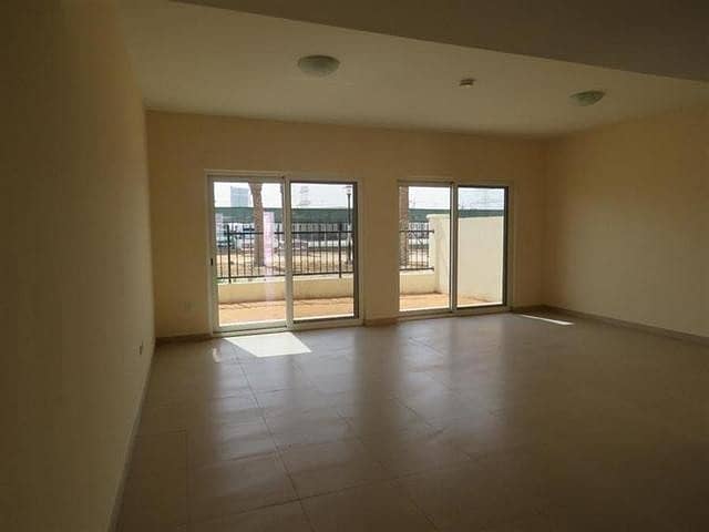 VACANT SINGLE ROW  3 BED ROOM VILLA IN AL WARSAN 1.35K