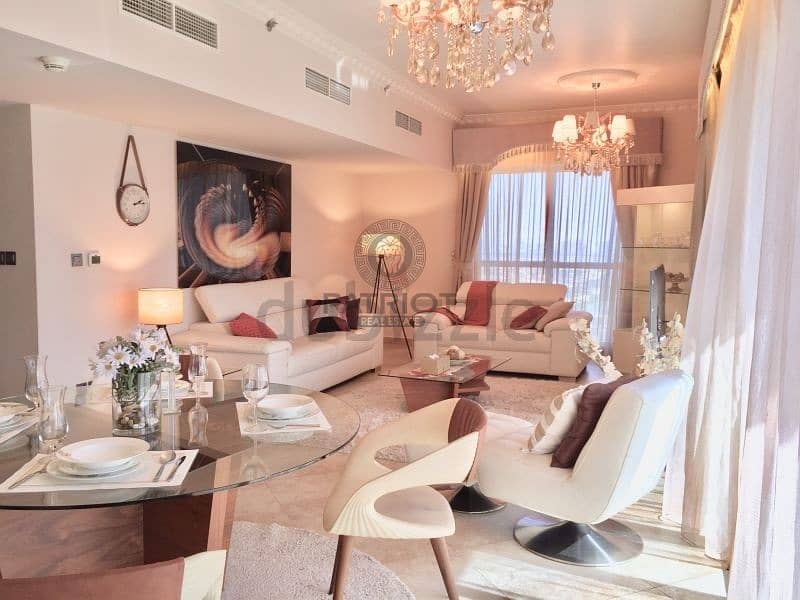 9 Amazing luxurious 2 bedroom apartment in dubai arch tower you feel living in 5 star hotel.