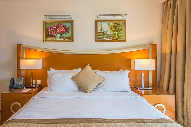 位于芭莎综合社区（Tecom），迪拜豪景园公寓式酒店 2 卧室的酒店式公寓 12000 AED - 4365266