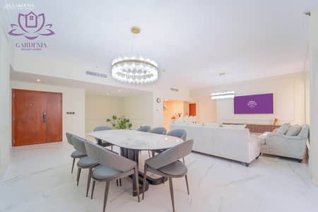 朱美拉海滩住宅(JBR), 迪拜 4 卧室公寓待租 - Living 1 2. jpg 朱美拉海滩住宅(JBR), 迪拜 4 卧室公寓待租 - Living 1 2. jpg
