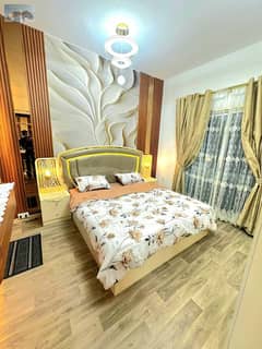 غرفه وصاله للايجار السنوي بالفرش اول ساكن شامل الفواتير والانترنت مع باركن خاص فرش جديد بالكامل جاهزه للسكن في نفس اليوم