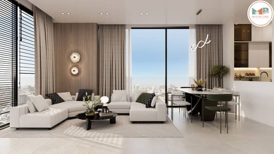 1 Bedroom Flat for Sale in Majan, Dubai - Bararigate by ADE - 2BR Living Area (1). jpg 1 Bedroom Flat for Sale in Majan, Dubai - Bararigate by ADE - 2BR Living Area (1). jpg