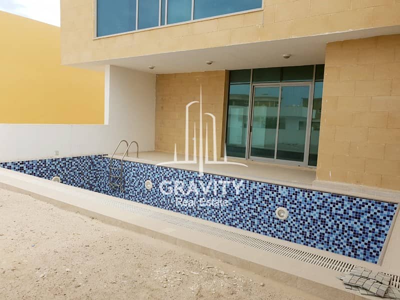Luxurious 5BR Villa w/ Private Pool in Khalifa City B