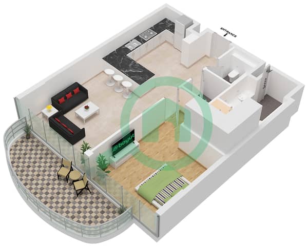 Unit 5 Floor 1 Unit 5 Floor 1