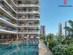 مفروشة بالكامل | طابق علوي | مخطط 20/80 | إطلالة على الواجهة المائية (السعر الحقيقي)