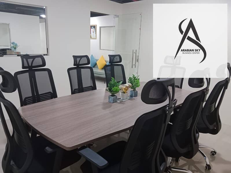 Fully Serviced Desk Space with Ejari | Shon Business Park | DIP - Image 9