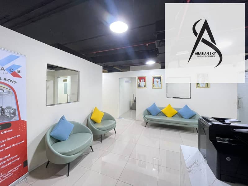 Fully Serviced Desk Space with Ejari | Shon Business Park | DIP - Image 12